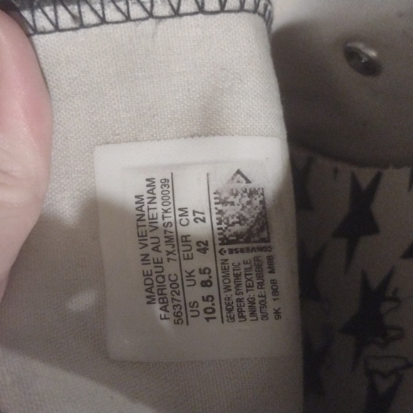 Converse X Miley Cyrus Chuck Taylor All Star Ox Patent Leather size 10.5 - Picture 11 of 16